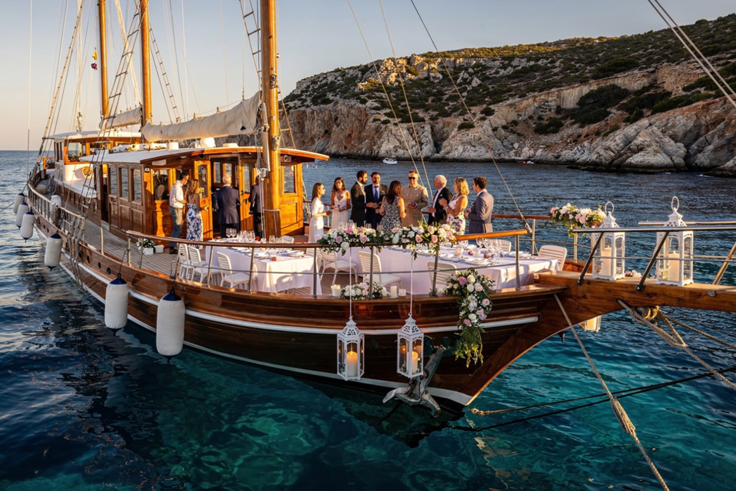 Private Events at Sea in Ibiza