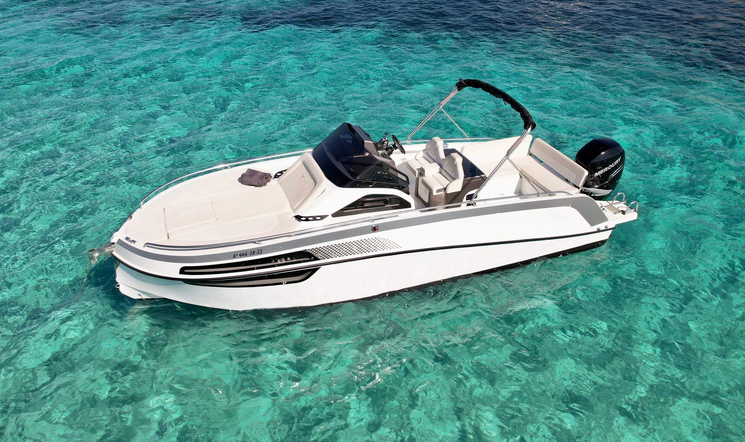 BMA X277 "Just Dream" Lancha en alquiler Ibiza