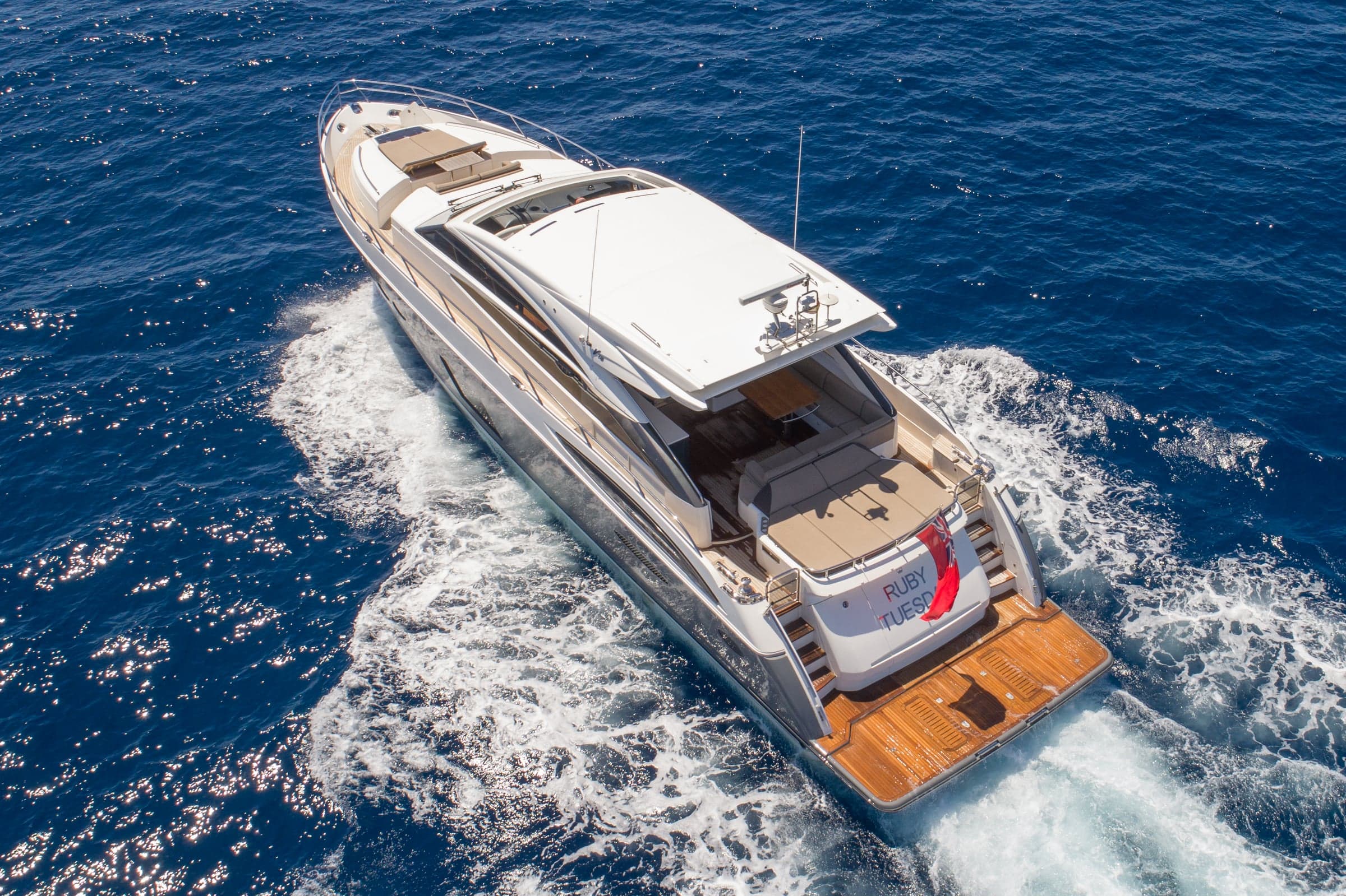 Princess V72 "Ruby Tuesday" Yate en alquiler Ibiza