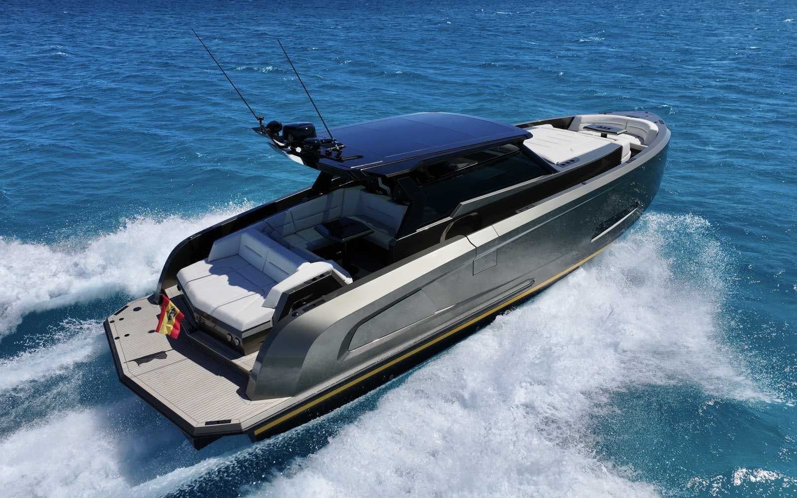 Vanquish VQ45 T-Top "TIME" alquiler yate Ibiza